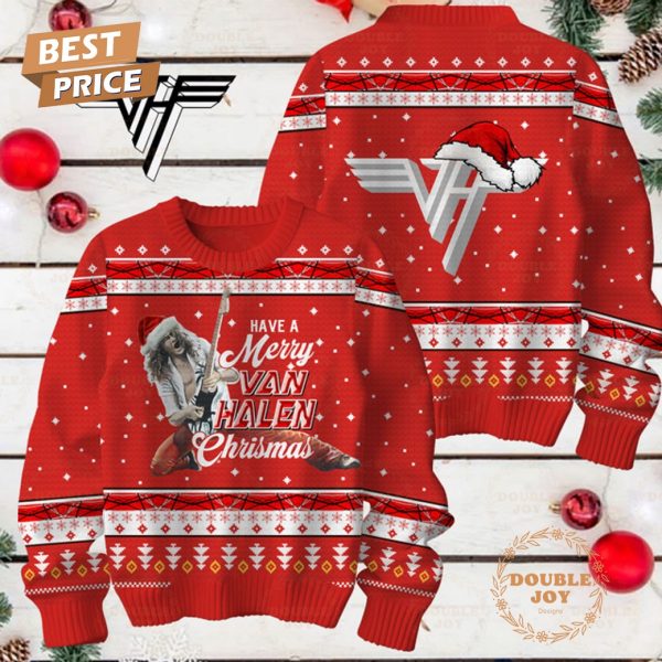 Have A Merry Van Halen Rock Band Christmas 2024 Sweater