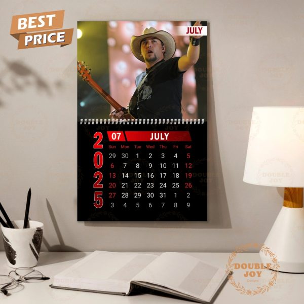 Jason Aldean 2025 Wall Calendar