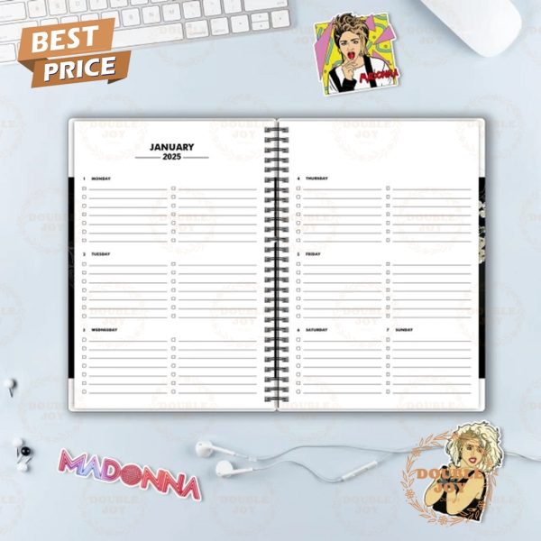 A Planner For An Organized Madonna Fan 2025 Planner