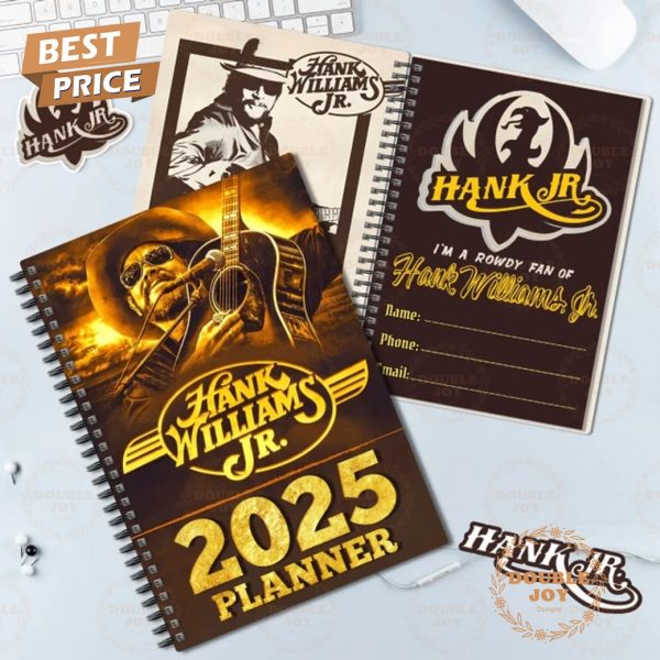 I’m A Rowdy Fan Of Hank Williams Jr. 2025 Planner