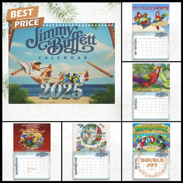 Jimmy Buffett 2025 Wall Calendar