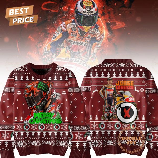 Jorge Lorenzo Merry Christmas 2024 Sweater