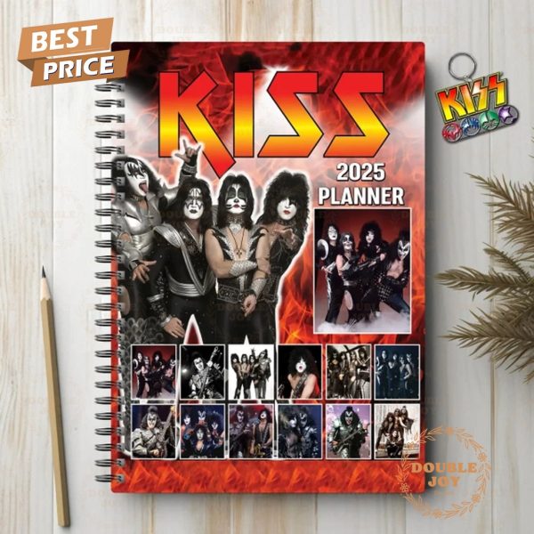 Kiss Rock Band 2025 Planner