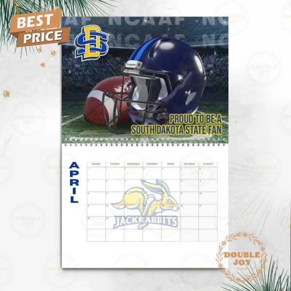 NCAA South Dakota State Jackrabbits 2025 Wall Calendar