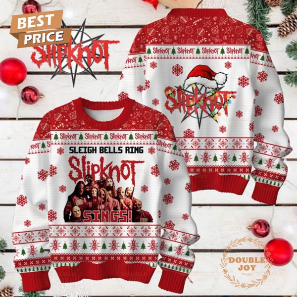 Sleigh Bells Ring Slipknot Band Sings! Merry Christmas 2024 Sweater