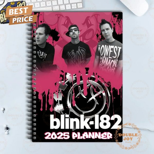 Blink-182 Rock Band When We Were Young 2025 Planner