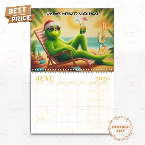 The Grinch 2025 Wall Calendar