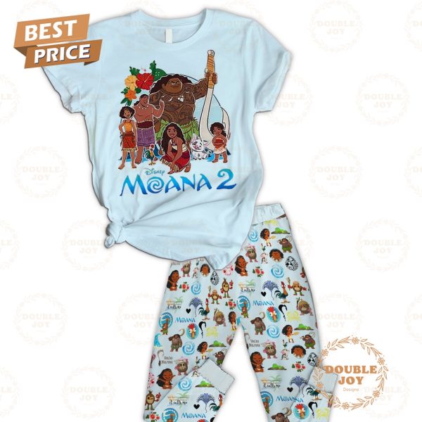 Moana 2 You’re Welcome Fleece Pajamas Set