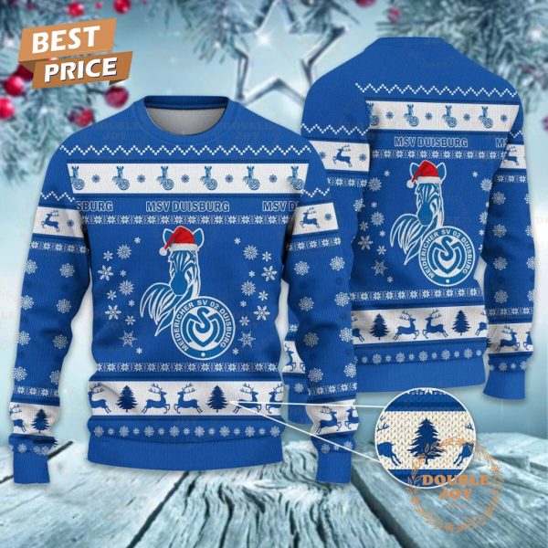 MSV Duisburg Merry Christmas 2024 Sweater