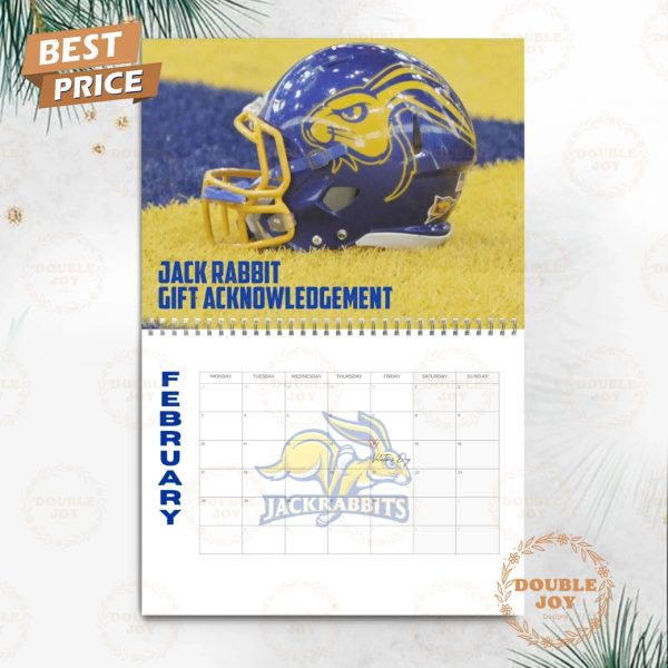 NCAA South Dakota State Jackrabbits 2025 Wall Calendar