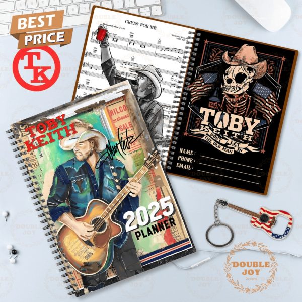 Toby Keith Don’t Let The Old Man In 2025 Planner