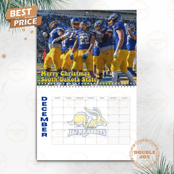 NCAA South Dakota State Jackrabbits 2025 Wall Calendar