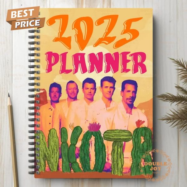 New Kids On The Block Happy New Year 2025 Planner