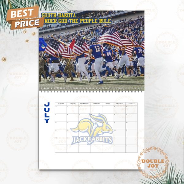 NCAA South Dakota State Jackrabbits 2025 Wall Calendar