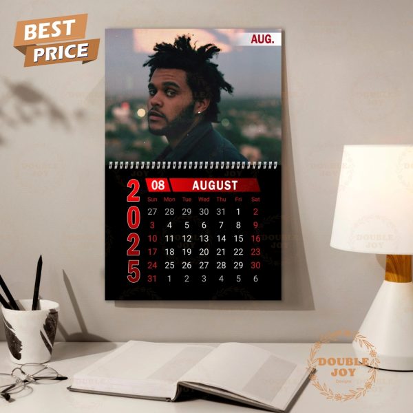 The Weeknd 2025 Wall Calendar