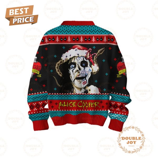 Alice Cooper Welcome 2 My Nightmare Merry Christmas Sweater