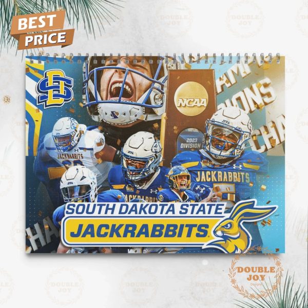 NCAA South Dakota State Jackrabbits 2025 Wall Calendar