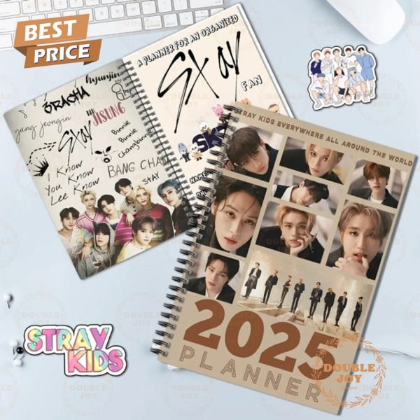 Stray Kids Boy Band 2025 Planner