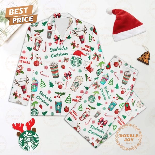 Starbucks Merry Christmas 2024 Pajamas Set