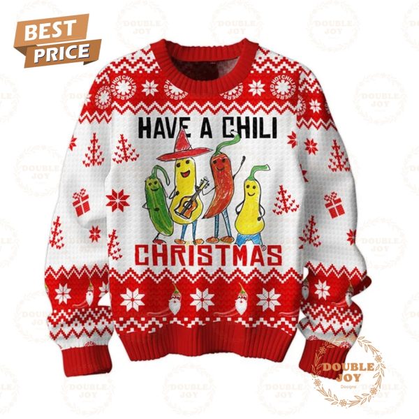 Red Hot Chili Peppers Rock Band Have A Chili Christmas 2024 Sweater