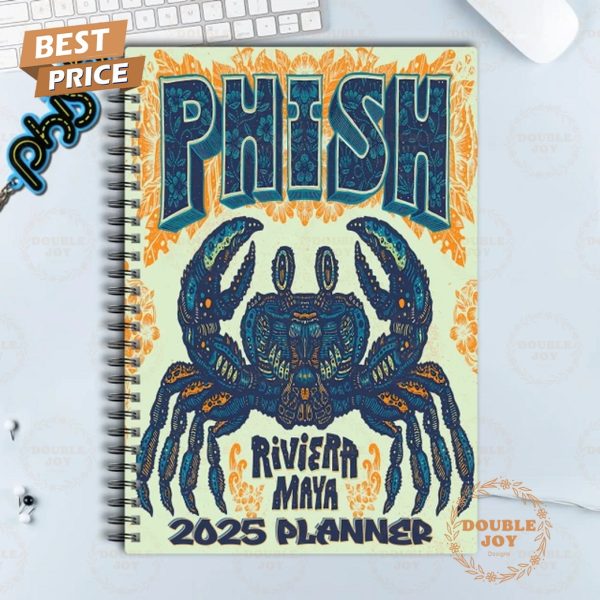 Phish Rock Band Riviera Maya 2025 Planner