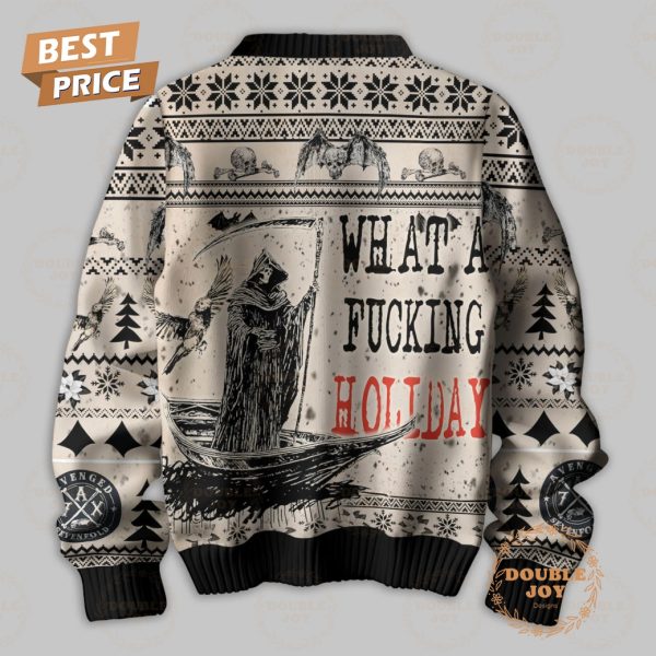 Avenged Sevenfold What A Fucking Holiday Merry Christmas 2024 Sweater