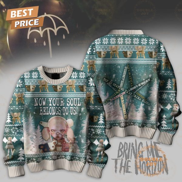 Bring Me The Horizon Now Now Your Soul Belongs To Us Merry Christmas 2024 Sweater