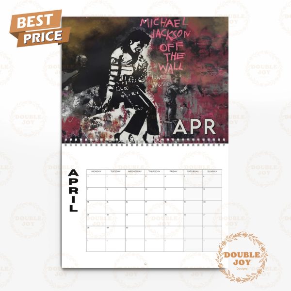 Michael Jackson 2025 Wall Calendar