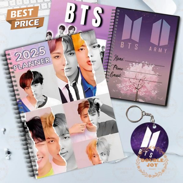 BTS Boy Band 2025 Planner