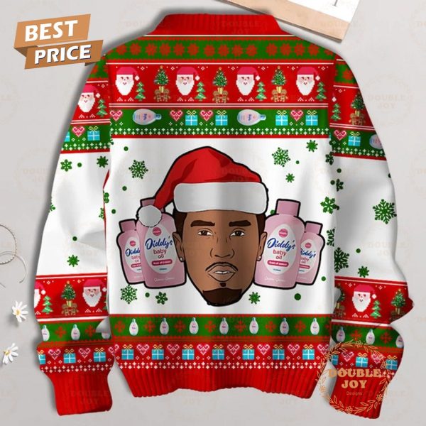 I Saw Diddy Kissing Santa, Merry Christmas 2024 Sweater