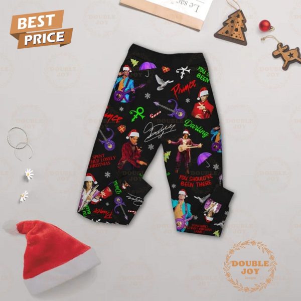 Prince I Spent Another Lonely Christmas 2024 Fleece Pajamas Set