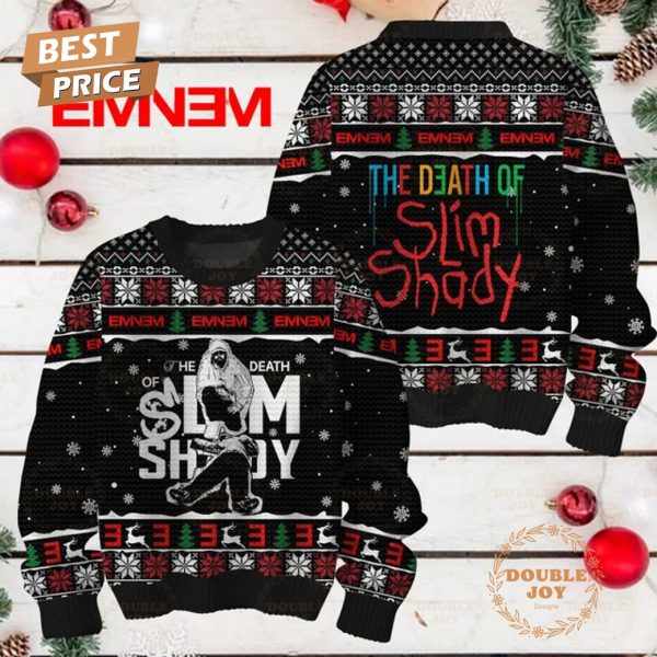 2024 Eminem The Death Of Slim Shady, Merry Christmas Sweater