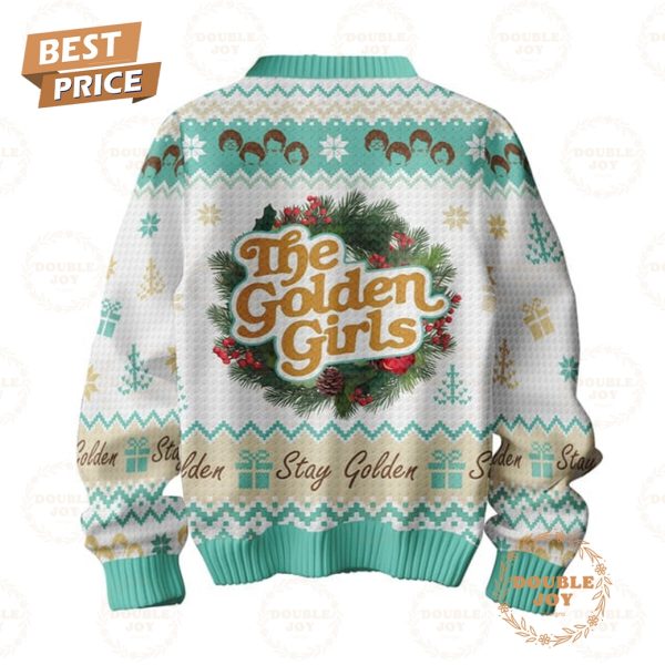 The Golden Girls May Your Days Be Golden And Bright Merry Christmas 2024 Sweater