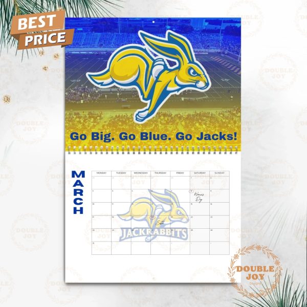 NCAA South Dakota State Jackrabbits 2025 Wall Calendar