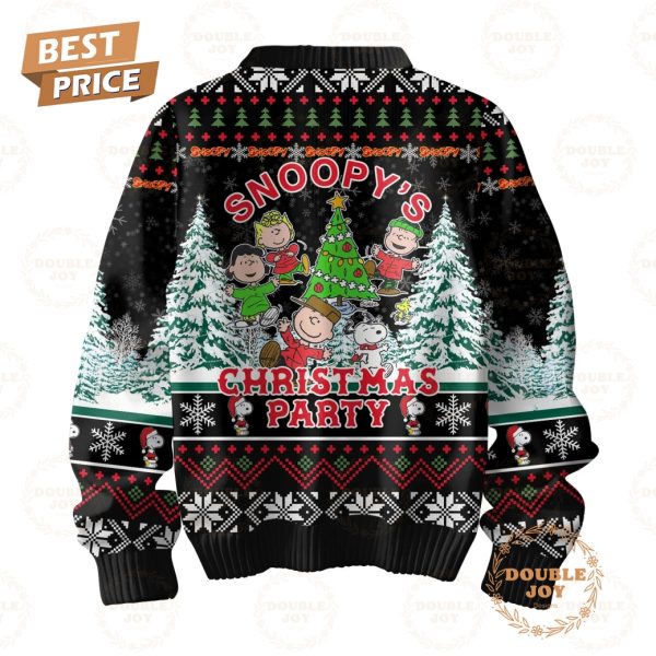 Snoopy ‘s Christmas Party I’m Giving You A Hug For Christmas 2024 Sweater