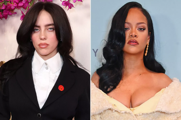 Billie Eilish and Rihanna