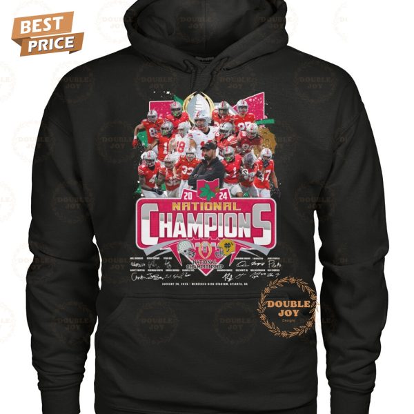 Ohio State Buckeyes NCAA 2024 National Champions T-Shirt