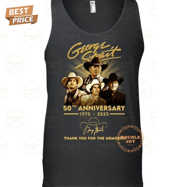 George Strait 50th Anniversary 1975-2025 T-Shirt