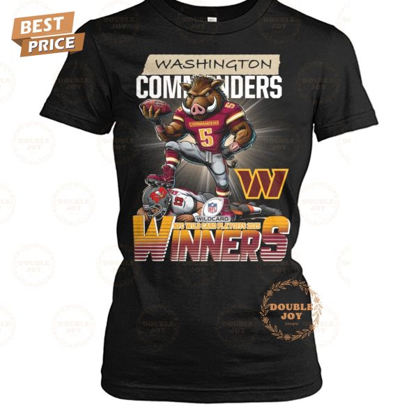 NFL Washington Commanders NFC Wild Card Playoffs 2025 T-Shirt