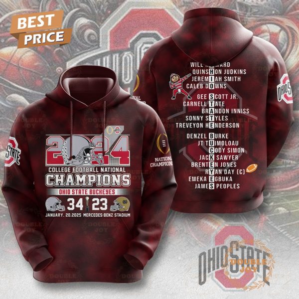 2024 College Football National Champs Ohio State NCAA Mercedes-Benz Stadium T-Shirt, Hoodie