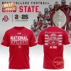 2025 National Champions Ohio State Football NCAA T-Shirt, Hoodie