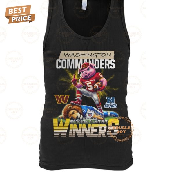 Washington Commanders NFL NFC Divisonal Playoff 2025 Winners T-Shirt