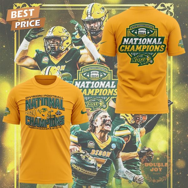 Division I Football Nat10nal Champions 2024 NCAA North Dakota State Bison Hoodie