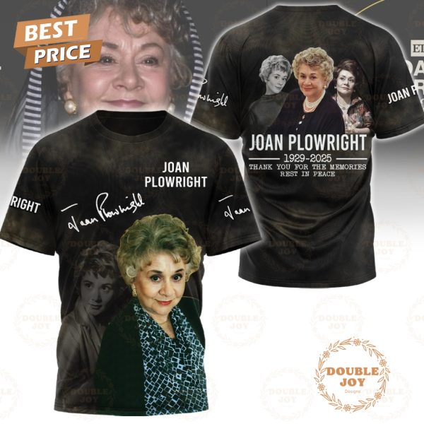 Joan Plowright 1929-2025 Thank You For The Memories Rest In Peace T-Shirt, Hoodie