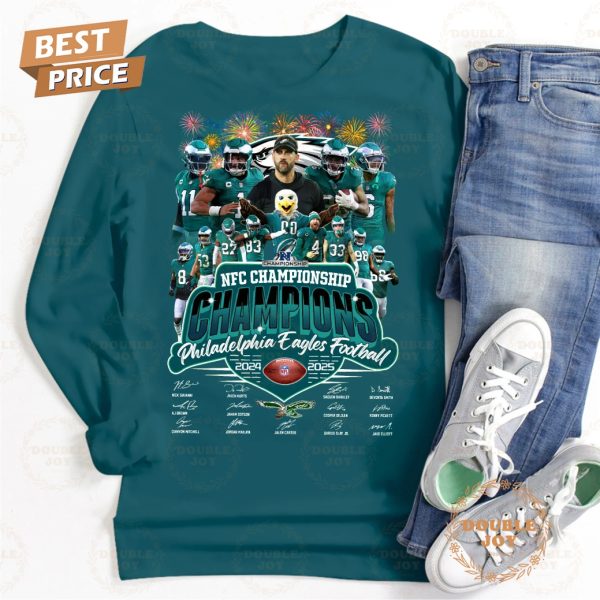 NFC Championship Philadelphia Eagles NFL 2024-2025 T-Shirt, Hoodie