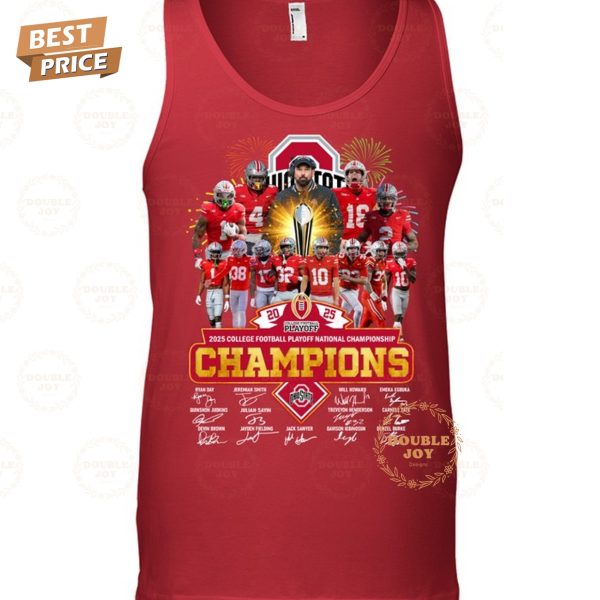 2025 College Football Playoff National Championship Ohio State Buckeyes NCAA T-Shirt