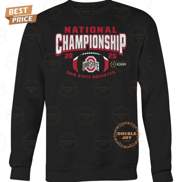 National Championship 2025 Ohio State Buckeyes NCAA, College Football Playoff T-Shirt