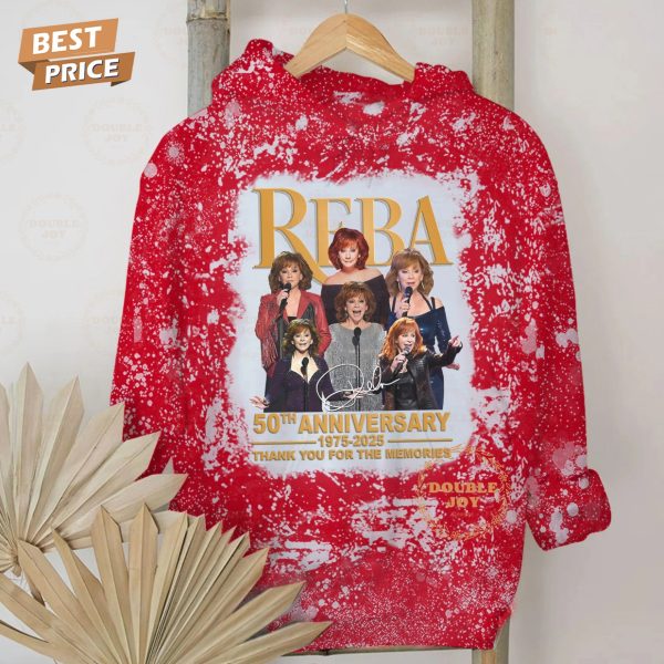 Reba McEntire 50th Anniversary 1975-2025 Thank You For The Memories T-Shirt