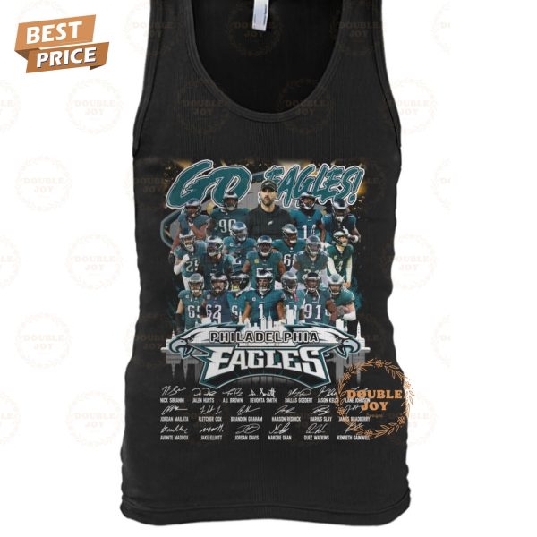 Go Eagles!, Champions 2025 Philadelphia Eagles NFL T-Shirt