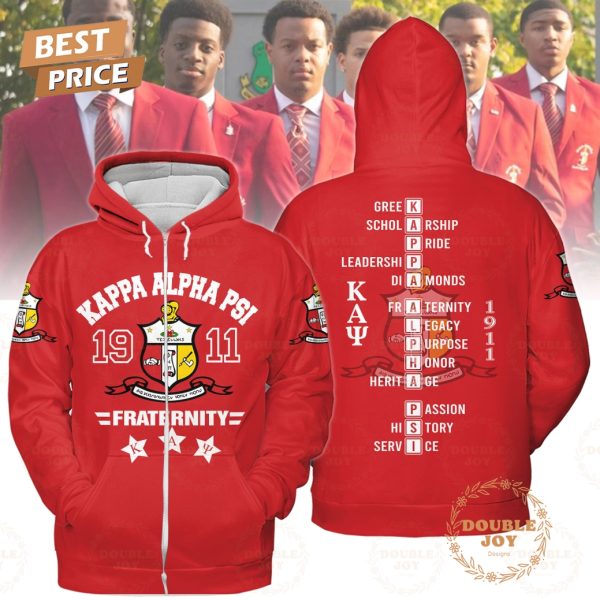 Kappa Alpha Psi Fraternities 1911 T-Shirt, Hoodie